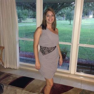 Beautiful Purple and Lace Dress